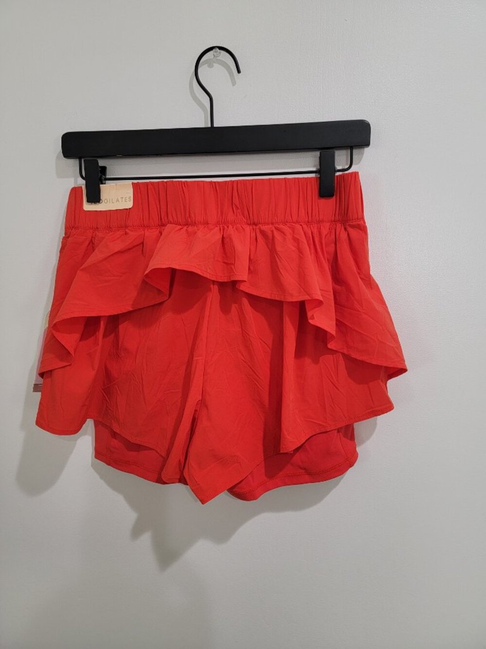 Blogilates Women's Woven Ruffle Shorts - Picture 2 of 2